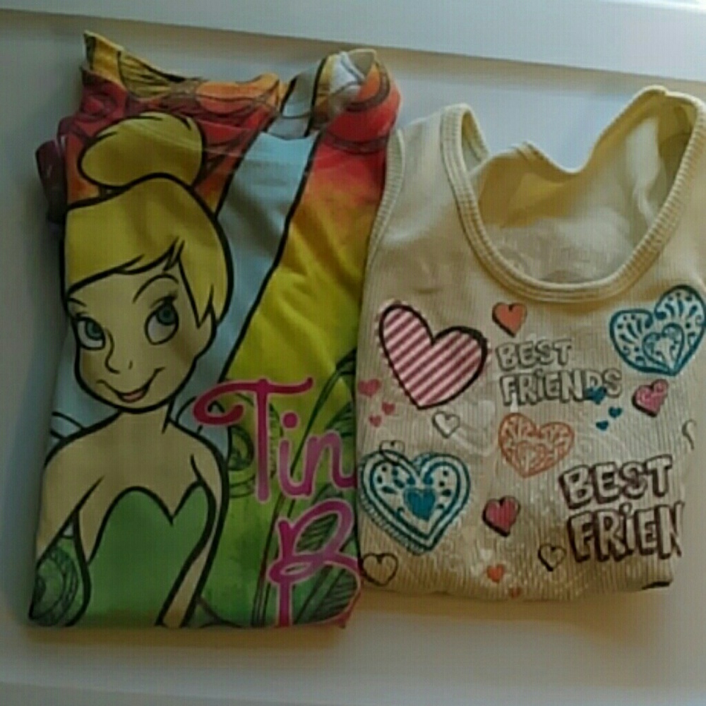 Two Girls Medium Shirts